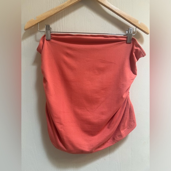 SHEIN Bandeau Top - Peach. Sz 1x - Picture 1 of 5